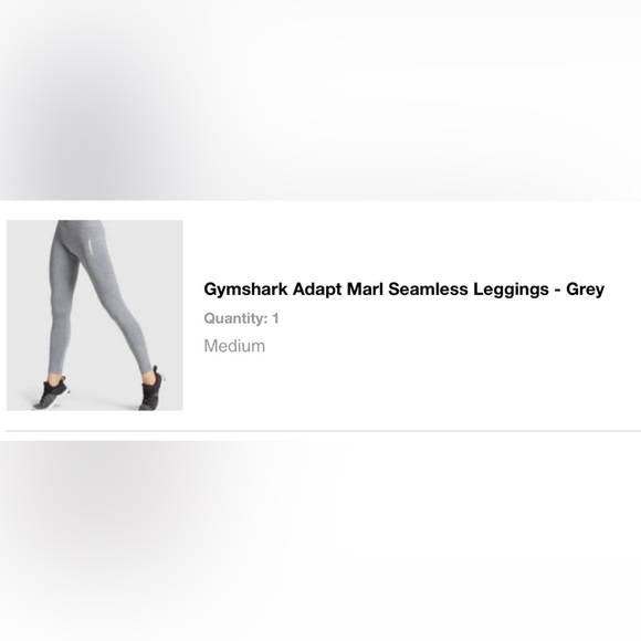Gymshark Adapt Marl Seamless Leggings - gray - Picture 3 of 3